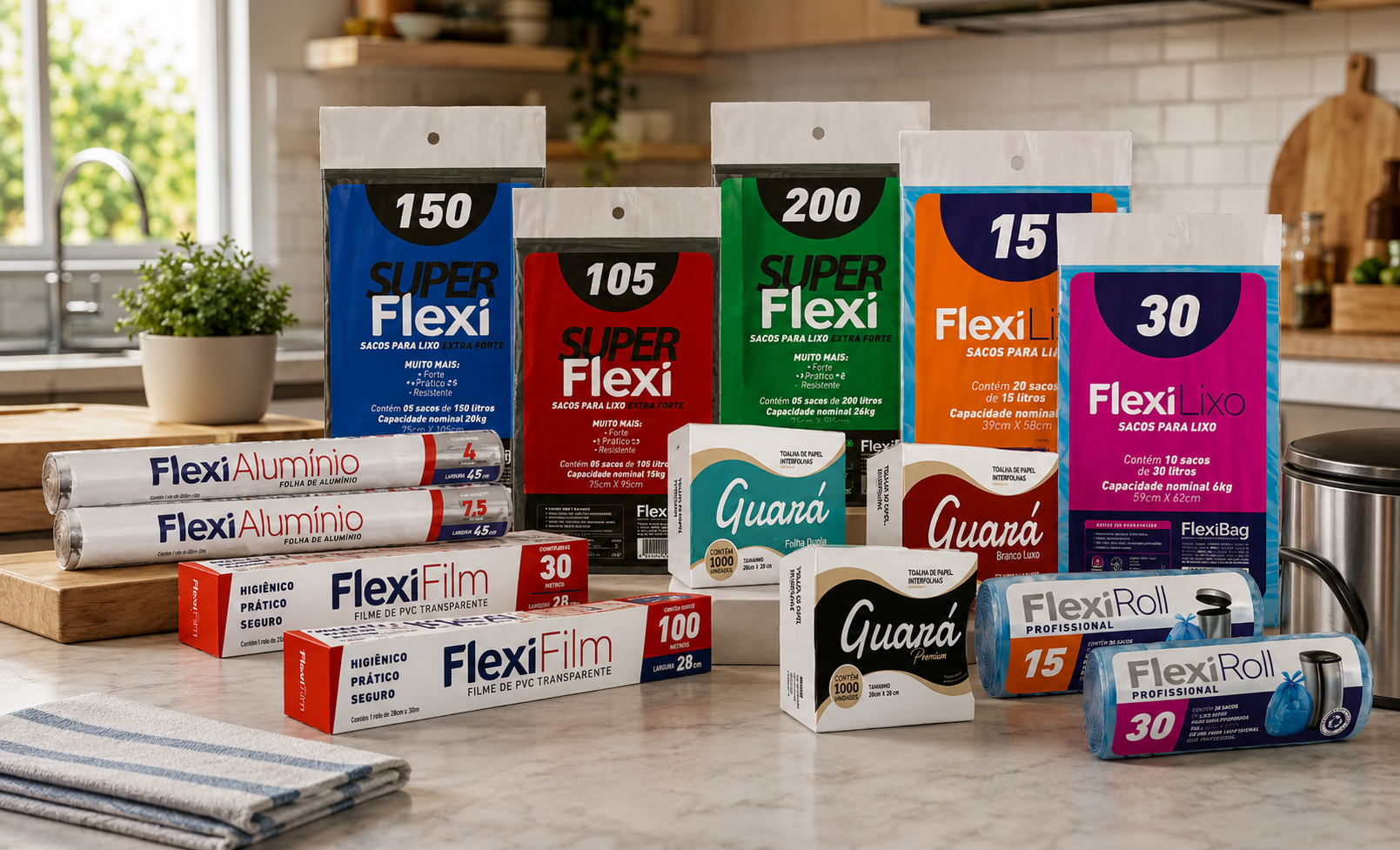 Portfólio de produtos Flexibag
